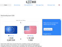 Tablet Screenshot of de.loobiz.com